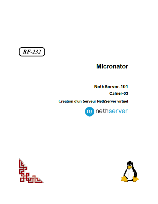 NethServer-101, Cahier-03: Installation d'un Serveur NethServer virtuel