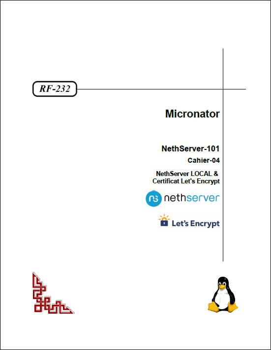 NethServer-101, Cahier-04: NethServer LOCAL & Certificat Let's Encrypt