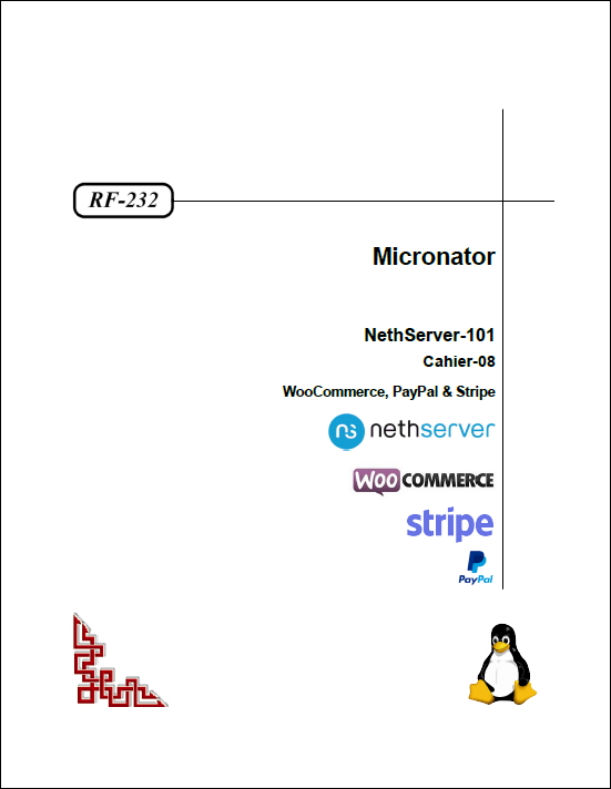 NethServer-101, Cahier-08: WooCommerce, PayPal & Stripe