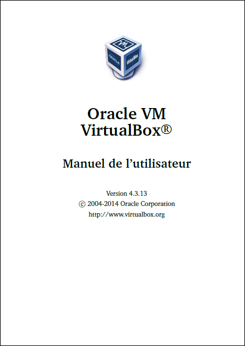 VirtualBox-4.3.13 Manuel de l'utilisateur fr_FR
