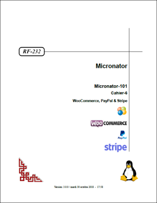 Micronator-101, Cahier-6:<br />WooCommerce, PayPal & Stripe