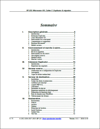 Sommaire page-1